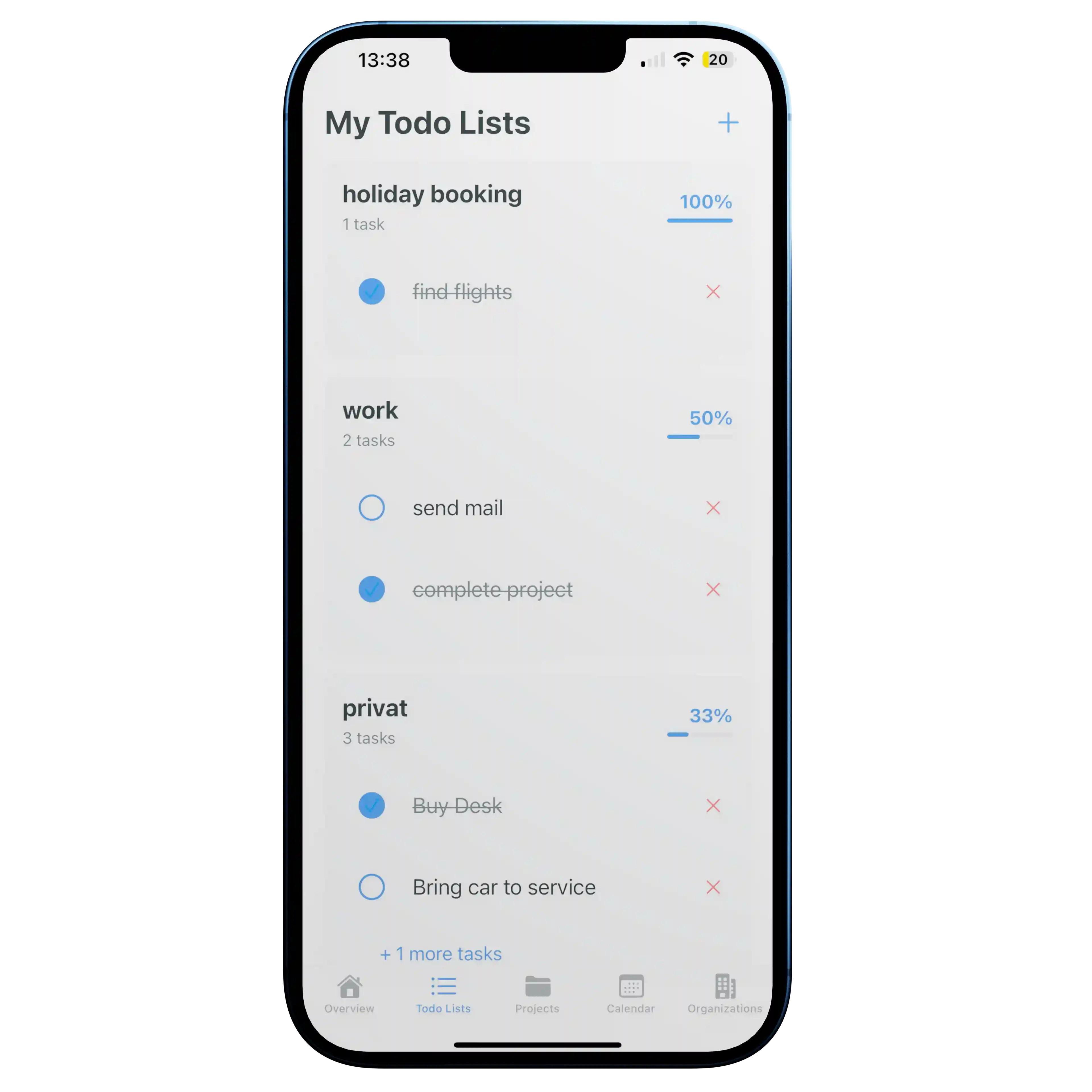 DailyTodo app collaboration features